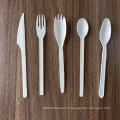 Cutlery Eco Pla de qualité durable cuillère en plastique jetable